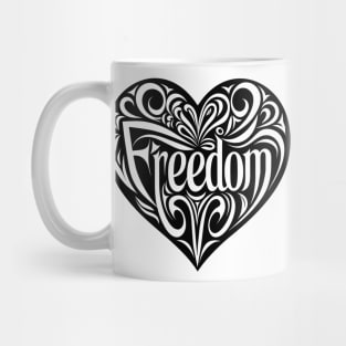 Freedom Heart Mug